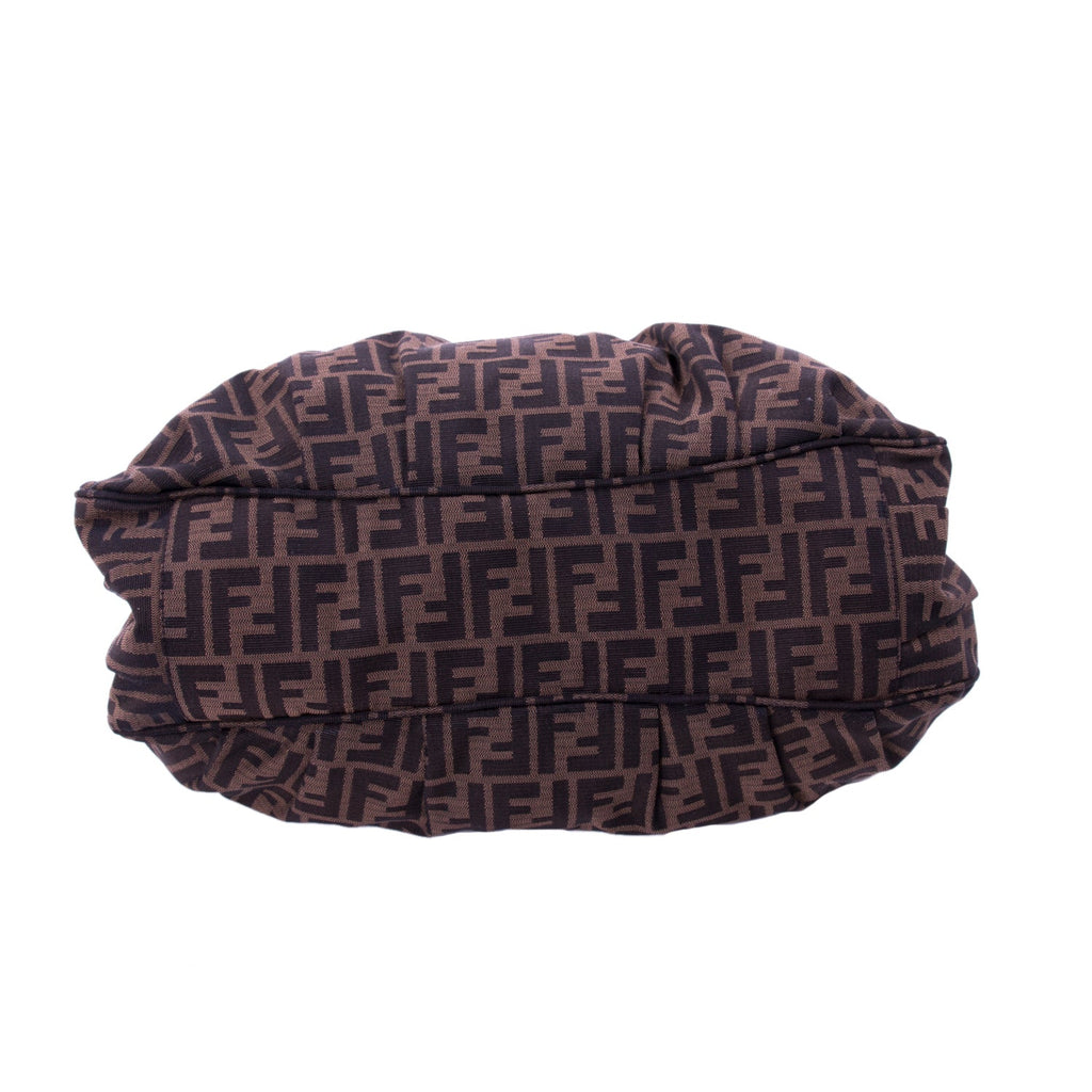 Fendi Mia Zucca Large Canvas Bag