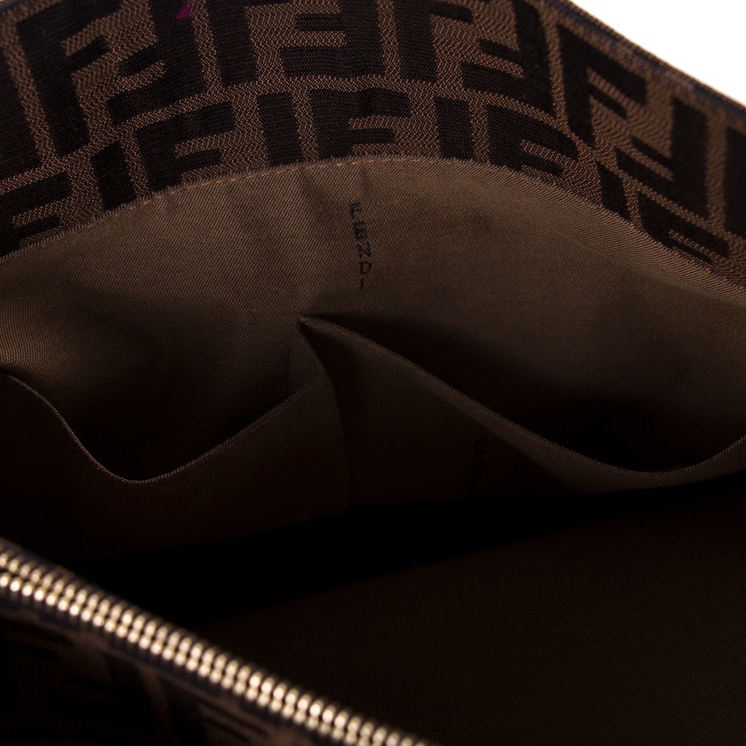 Fendi Zucca Canvas Hobo Bag