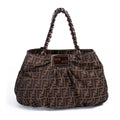Fendi Mia Zucca Canvas Bag
