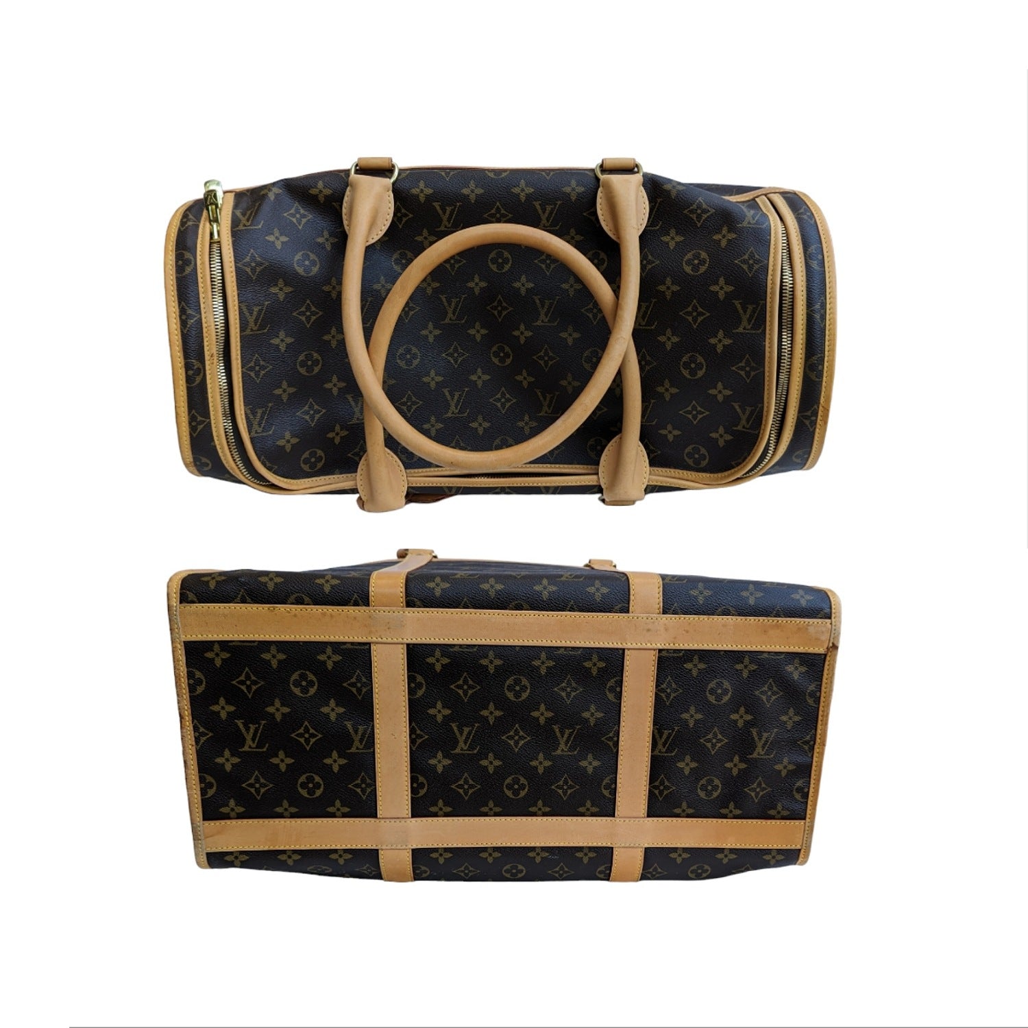 Louis Vuitton Vintage Monogram Sac Chien 50 Pet Carrier