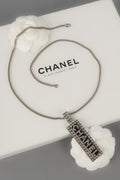 Collier argent�� Chanel Automne 2003