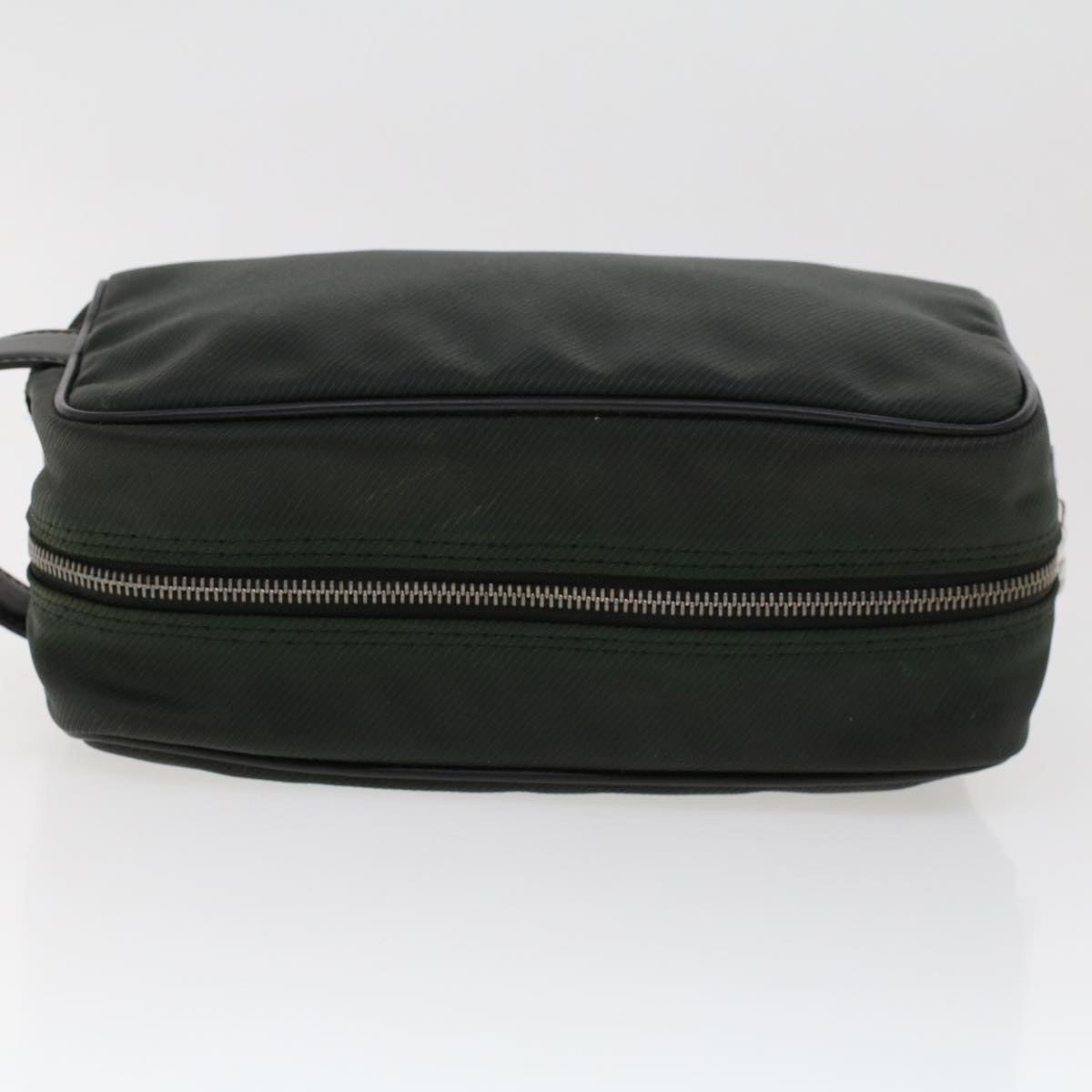 LOUIS VUITTON Taiga Leather Parana Clutch Bag Ardoise M30752 LV Auth fm2451