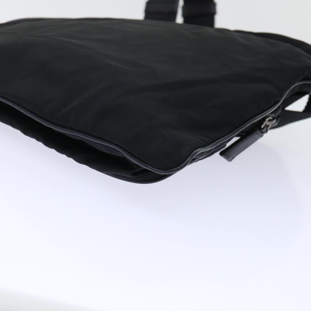 PRADA Shoulder Bag Nylon Black  fm2612