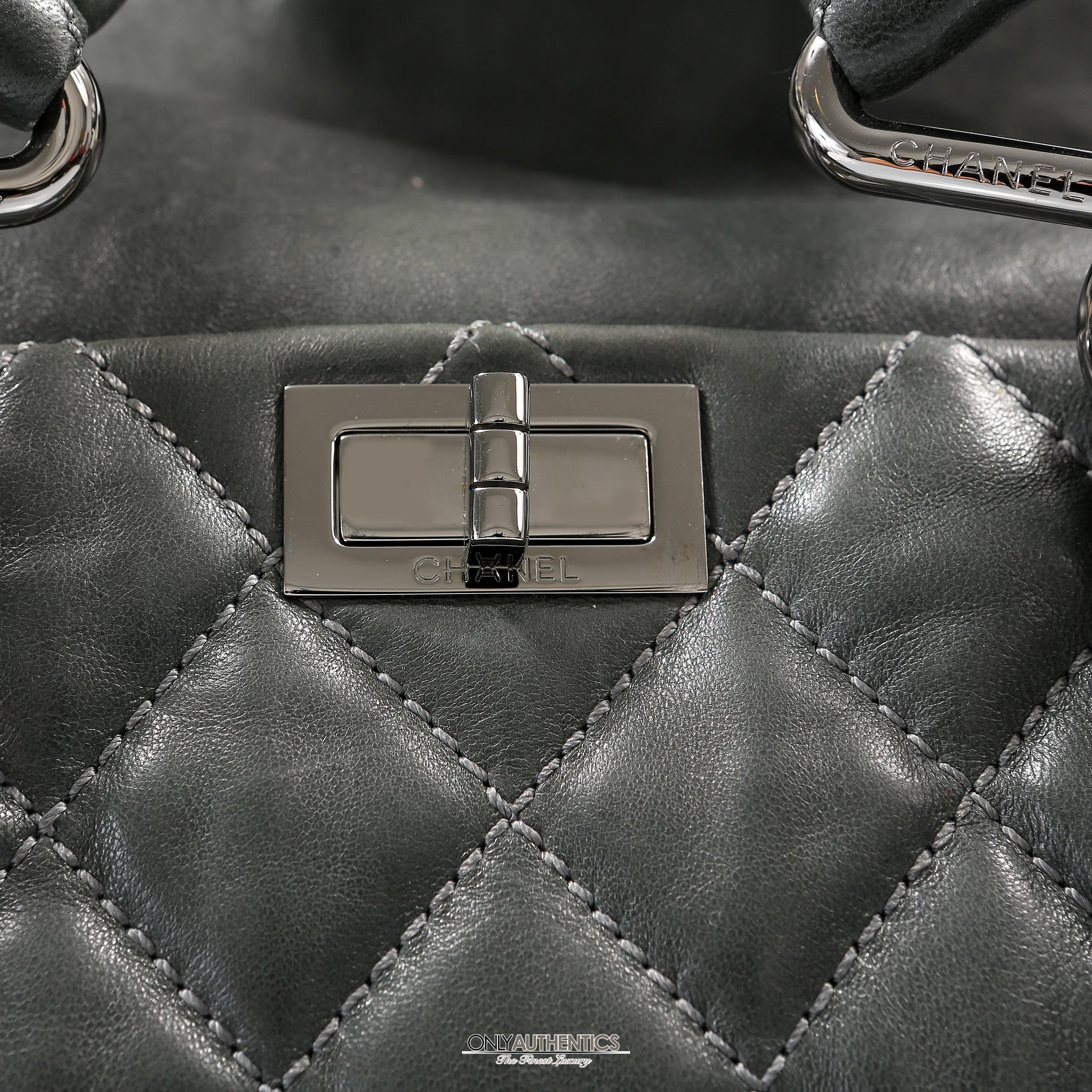 Chanel Black Lambskin Eight Knots Tote