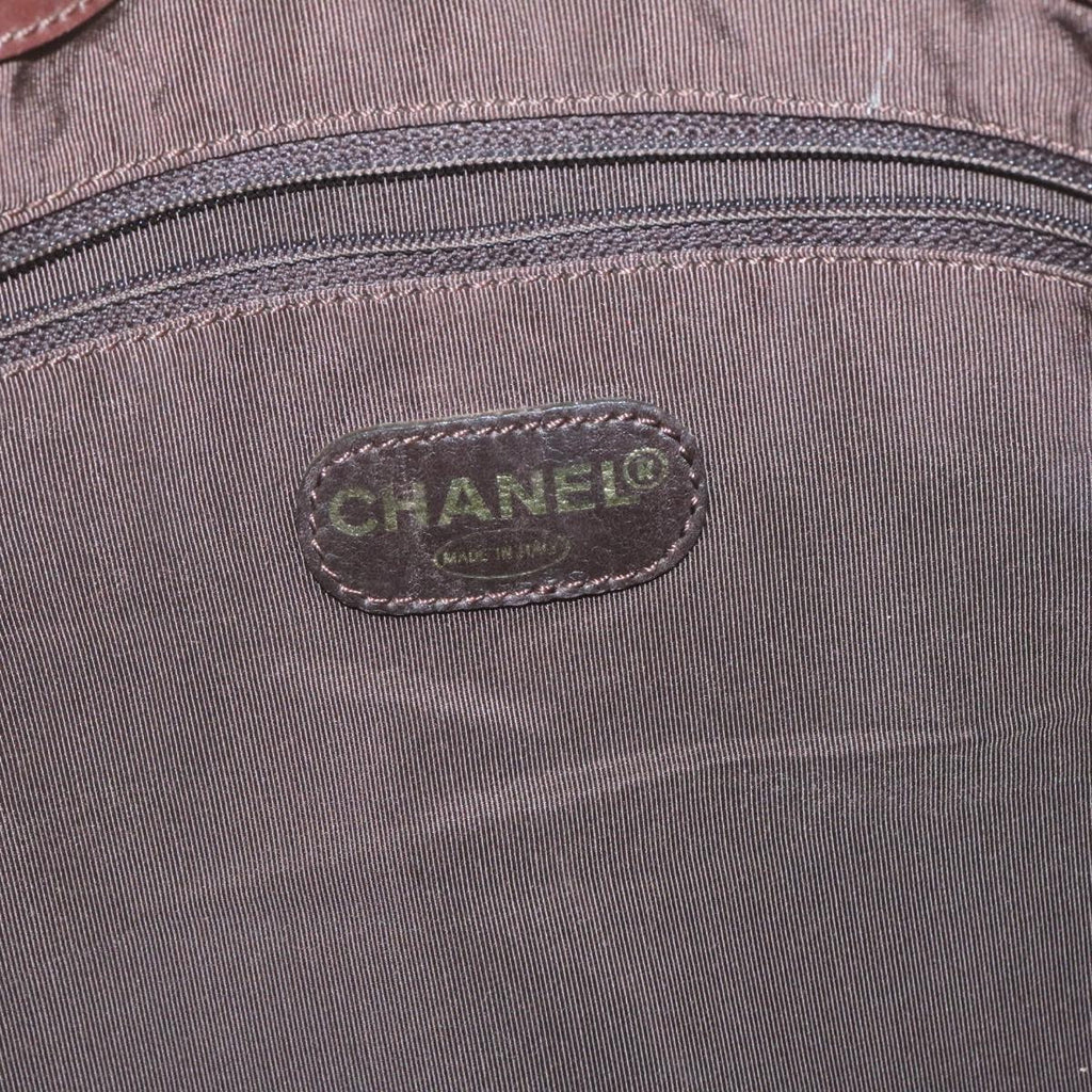 CHANEL COCO Mark Tote Bag Canvas Black CC  am1481gA