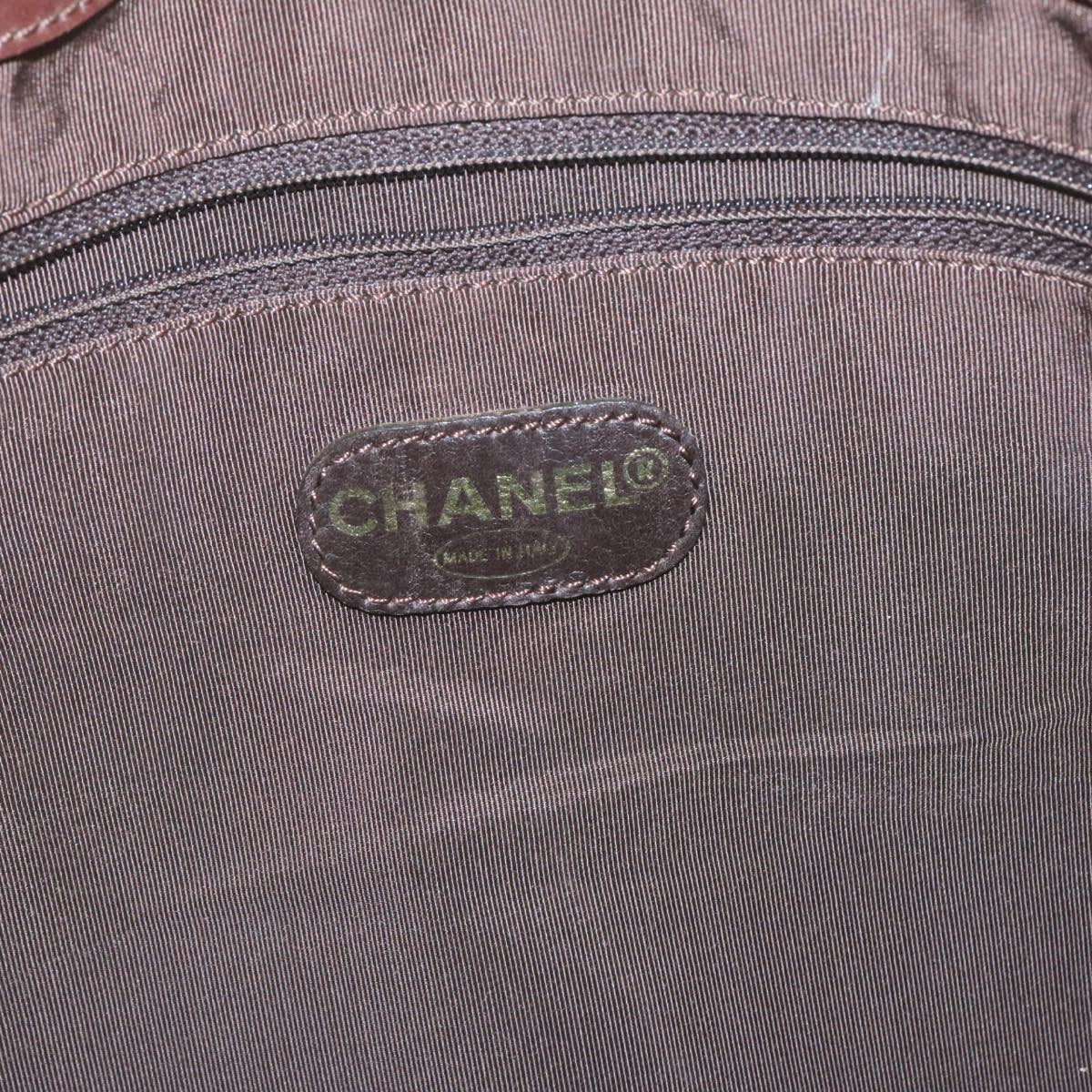 CHANEL COCO Mark Tote Bag Canvas Black CC  am1481gA