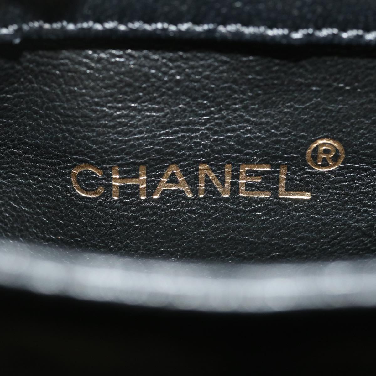CHANEL Matelasse Shoulder Bag Lamb Skin Black CC  am2485gA