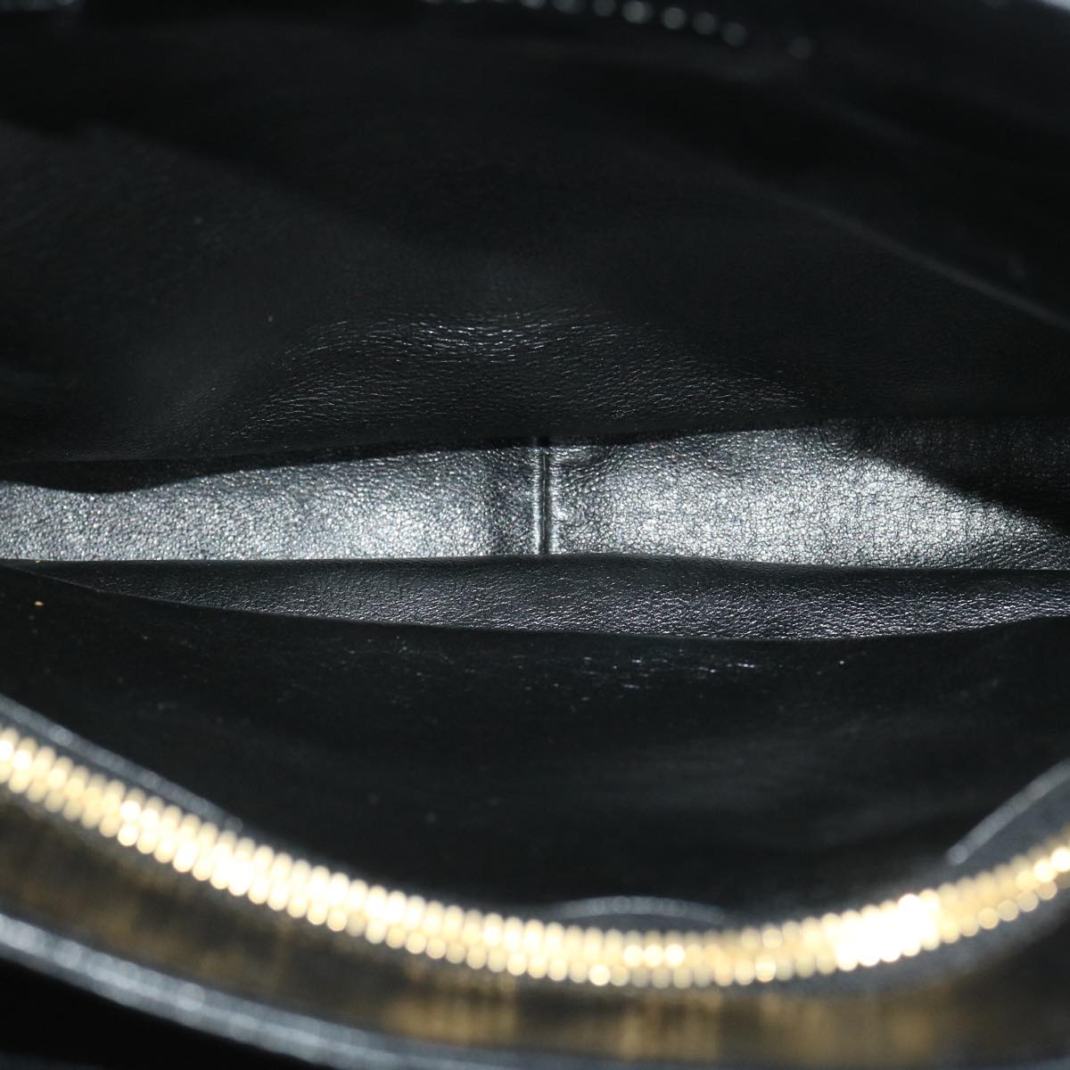 CHANEL Matelasse Shoulder Bag Lamb Skin Black CC  am2485gA