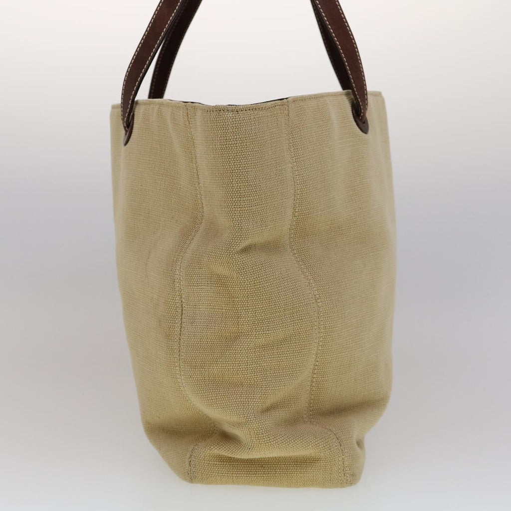 CHANEL COCO Mark Tote Bag Canvas Beige CC  am2628g