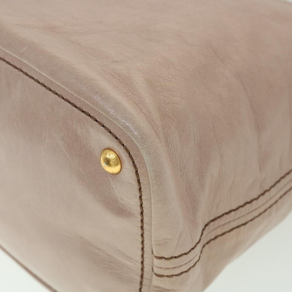 PRADA Shoulder Bag Leather Pink  am2771g