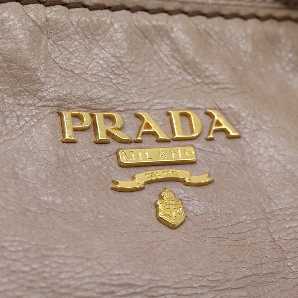 PRADA Shoulder Bag Leather Pink  am2771g
