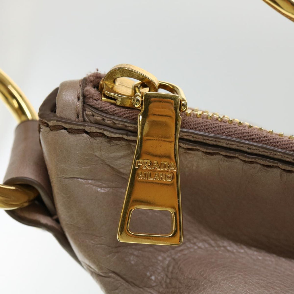 PRADA Shoulder Bag Leather Pink  am2771g