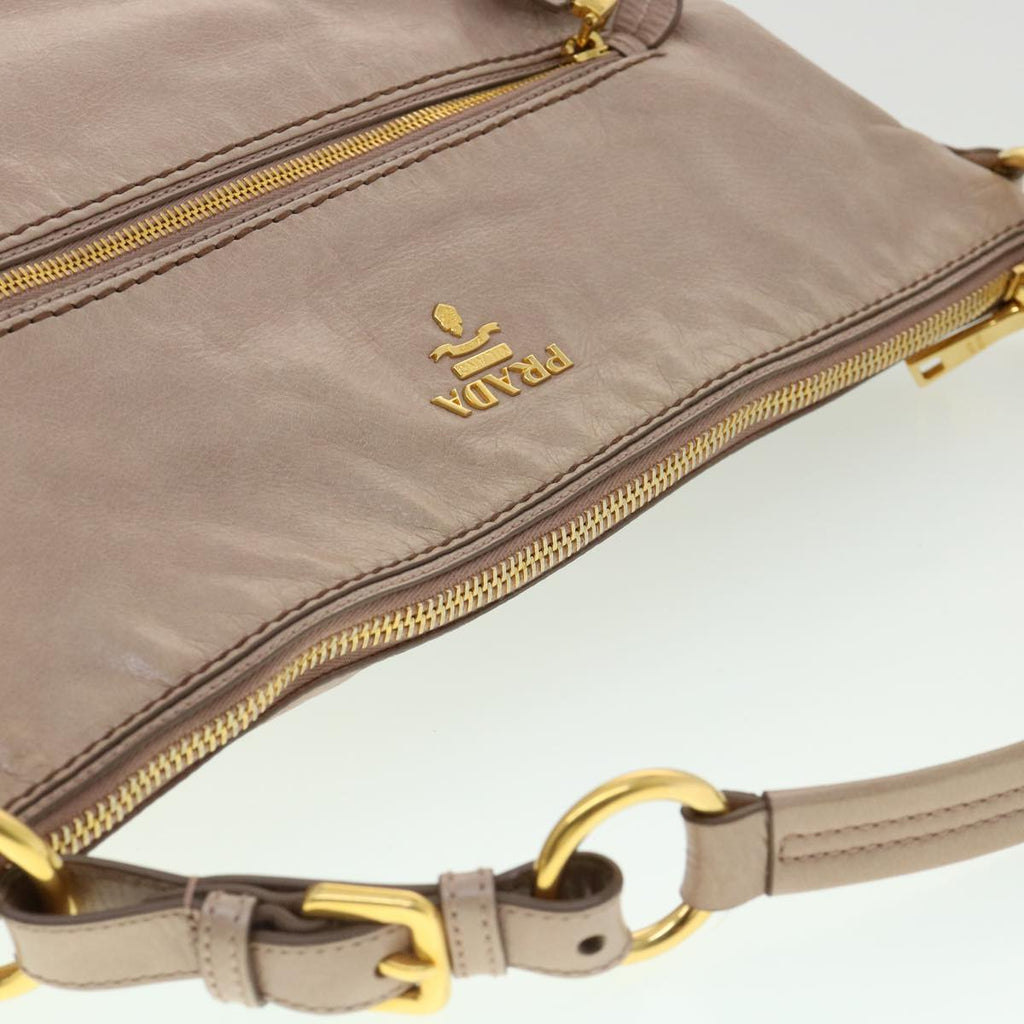 PRADA Shoulder Bag Leather Pink  am2771g