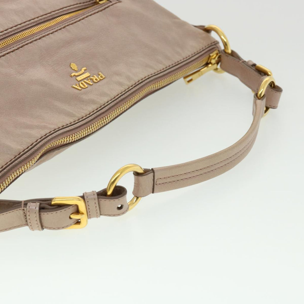 PRADA Shoulder Bag Leather Pink  am2771g