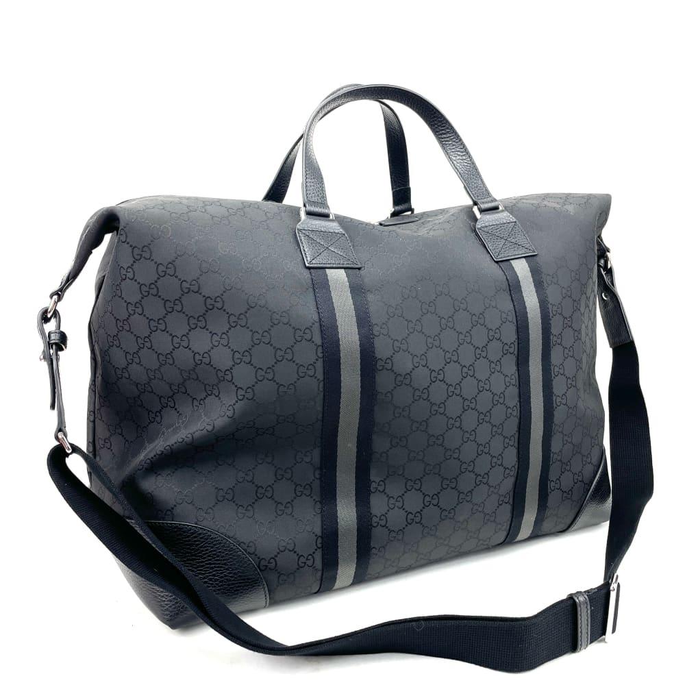 GUCCI Canvas Duffle Travel Bag - OUTLET ITEM FINAL SALE