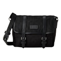 Gucci GG Logo Black Nylon Small Messenger Bag 510335