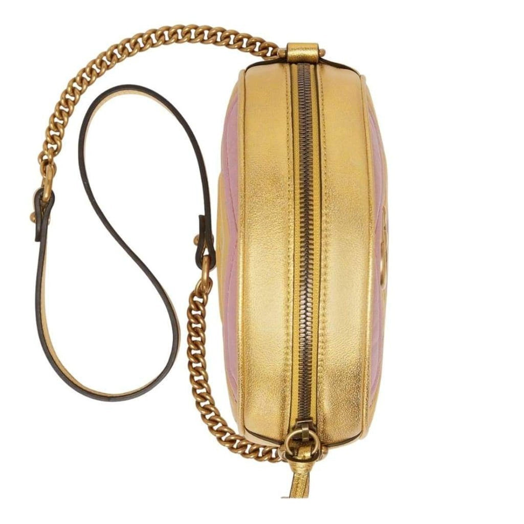 GG Marmont Round Shoulder Bag