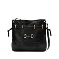 Horsebit Messenger Leather Bag
