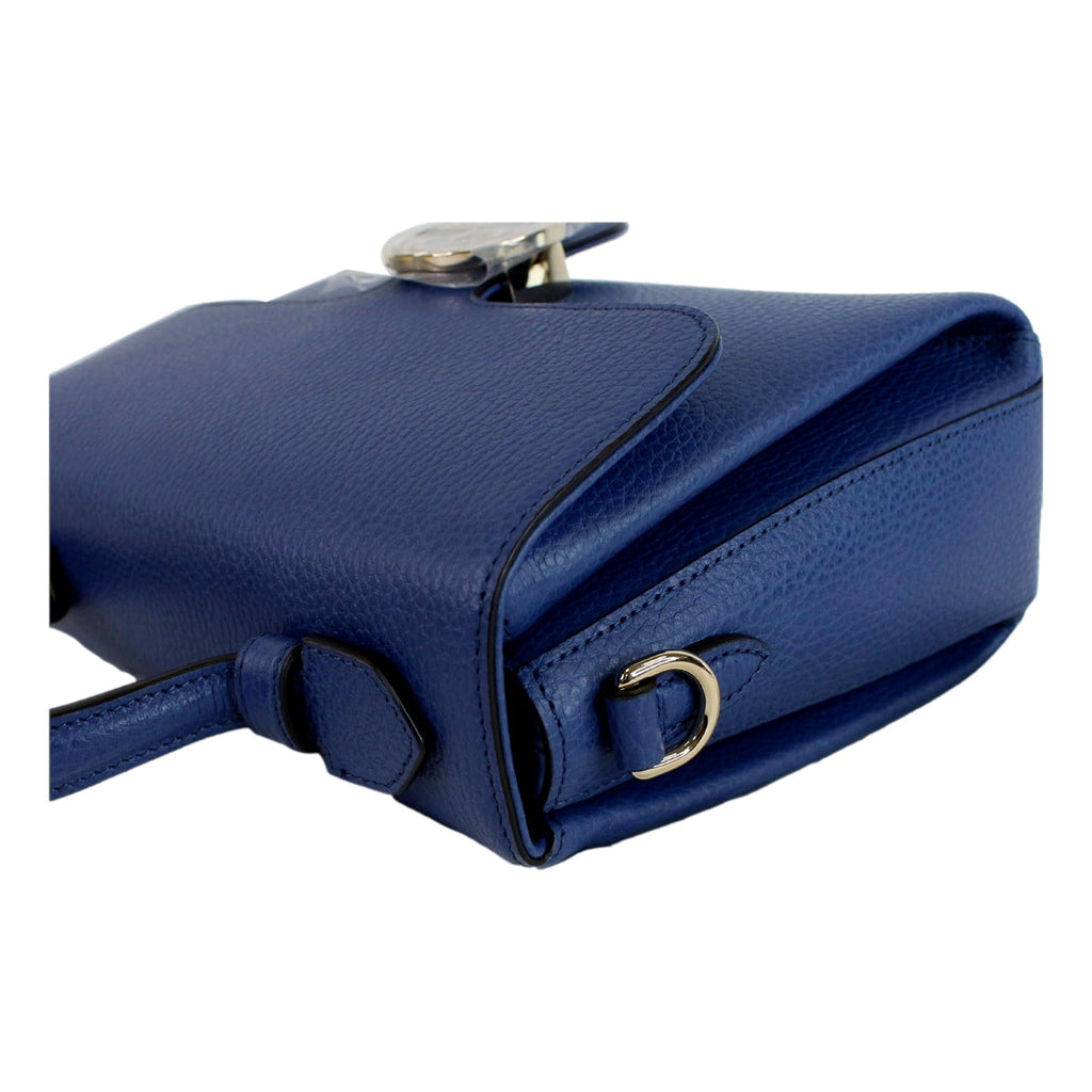 Gucci Interlocking G Caspian Blue Leather Chain Shoulder Bag 510302