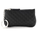 Gucci Micro GG Black Leather Key Case