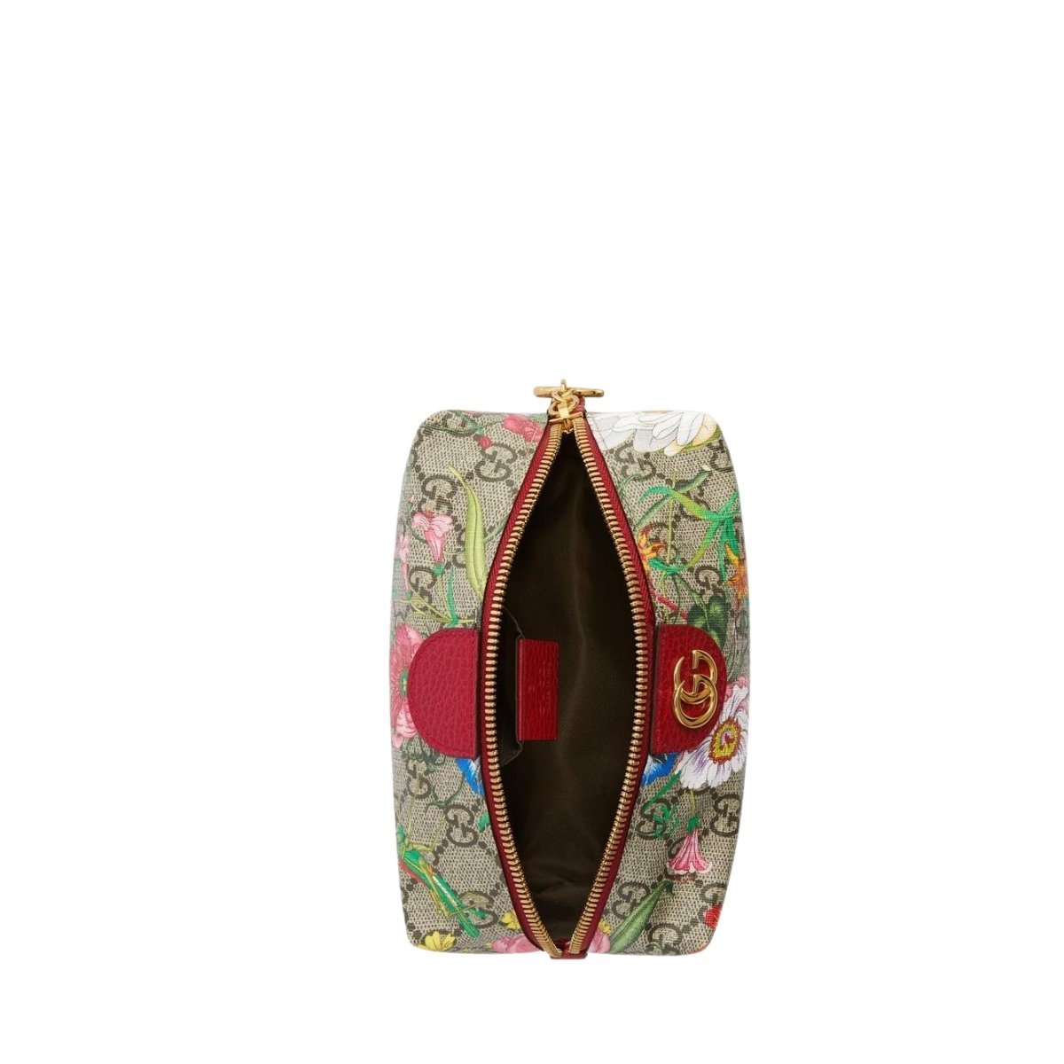 Small Floral Ophelia Gg Supreme Cosmetic Pouch Bag
