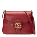 Small Messenger with Double GG Bag in Red