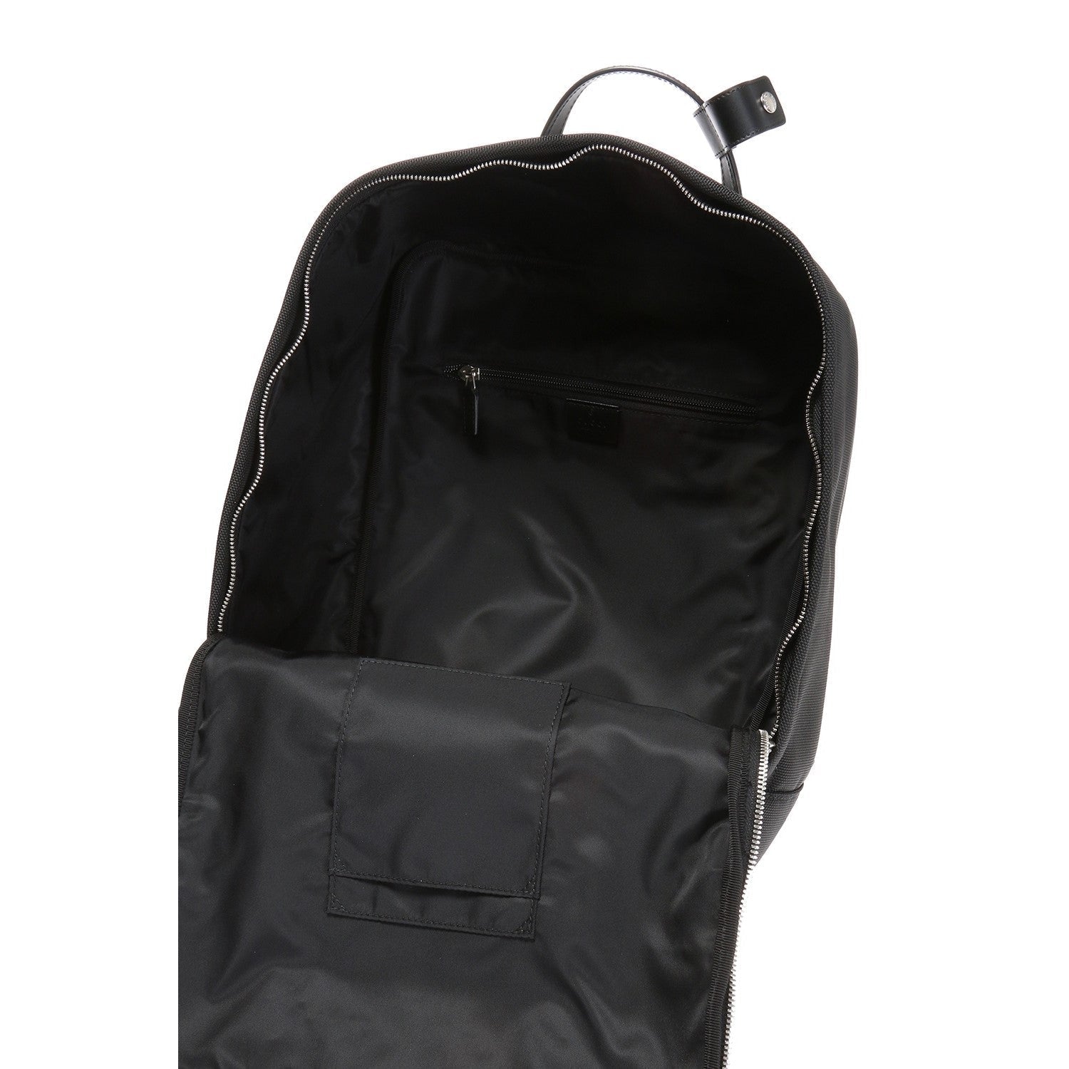 Gucci Techno Black Canvas Web Stripe Backpack 619748