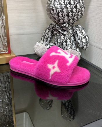 louis vuitton Women's Magnetic Flat Mule Pink For Women LV