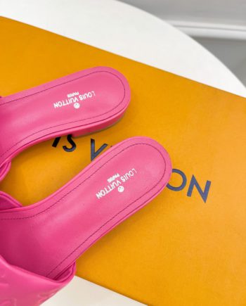 louis vuitton Women's Revival Flat Mule Pink For Women 1A9PAX