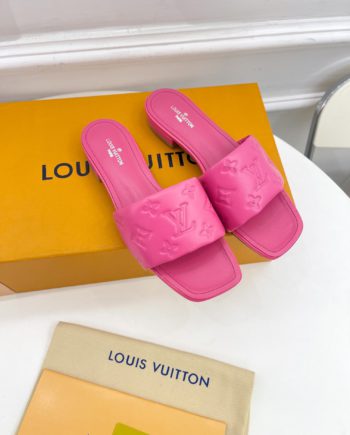 louis vuitton Women's Revival Flat Mule Pink For Women 1A9PAX