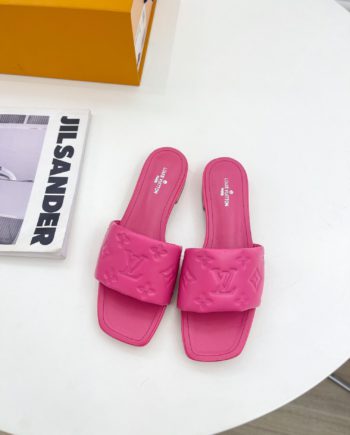 louis vuitton Women's Revival Flat Mule Pink For Women 1A9PAX