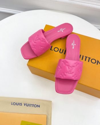 louis vuitton Women's Revival Flat Mule Pink For Women 1A9PAX