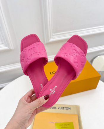 louis vuitton Women's Revival Flat Mule Pink For Women 1A9PAX