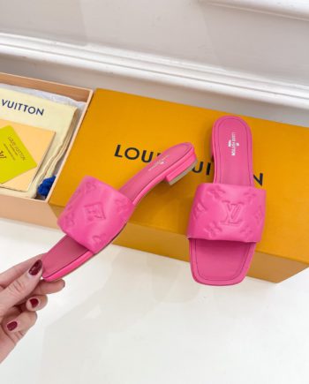 louis vuitton Women's Revival Flat Mule Pink For Women 1A9PAX