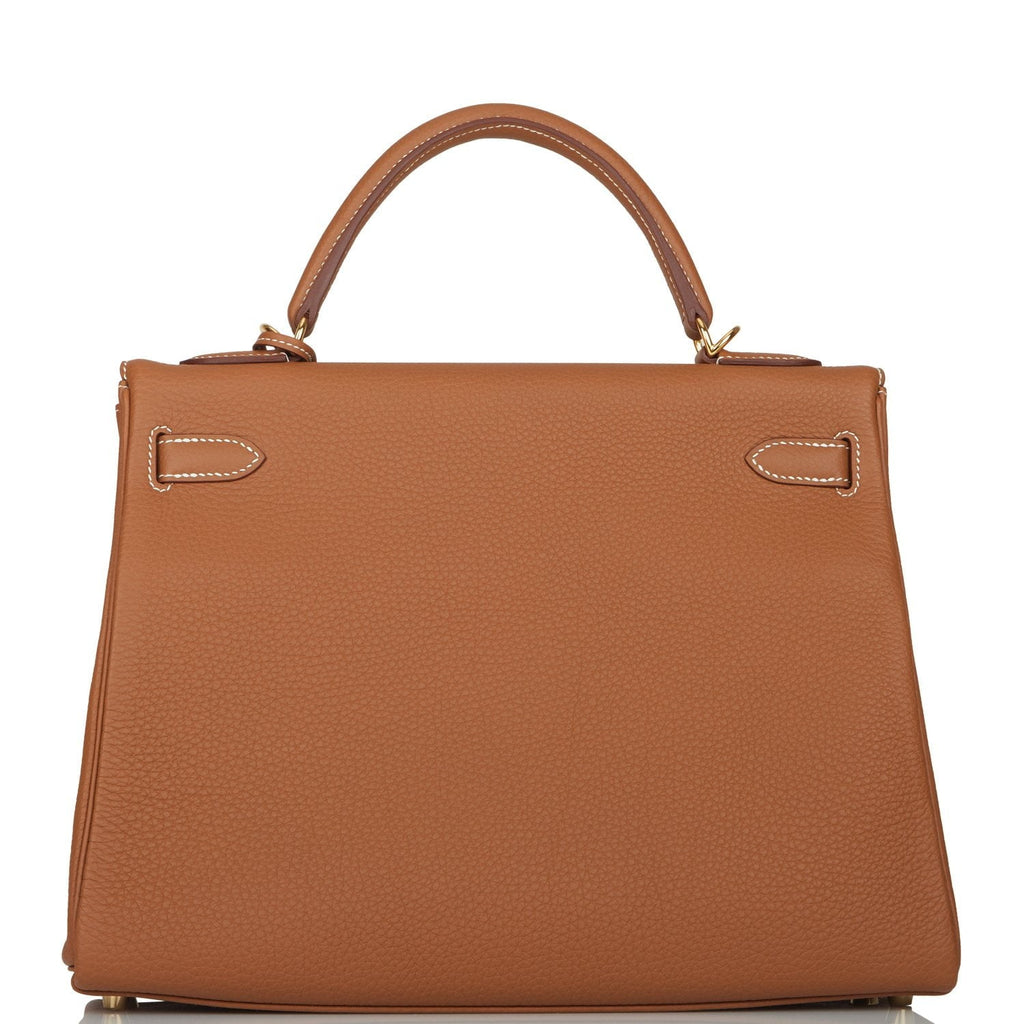Hermes Kelly Retourne 32 Gold Togo Gold Hardware
