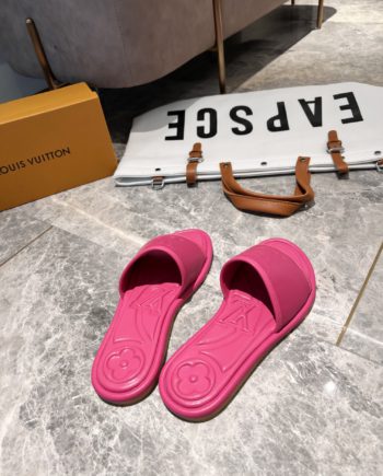 louis vuitton Women's Magnetic Flat Mule Fuchsia Pink For Women 1AA1MN