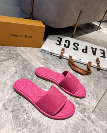 louis vuitton Women's Magnetic Flat Mule Fuchsia Pink For Women 1AA1MN
