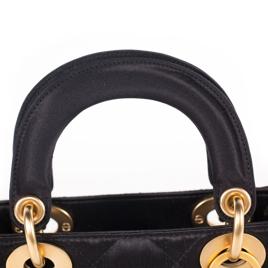 Christian Dior Satin Micro Lady Dior