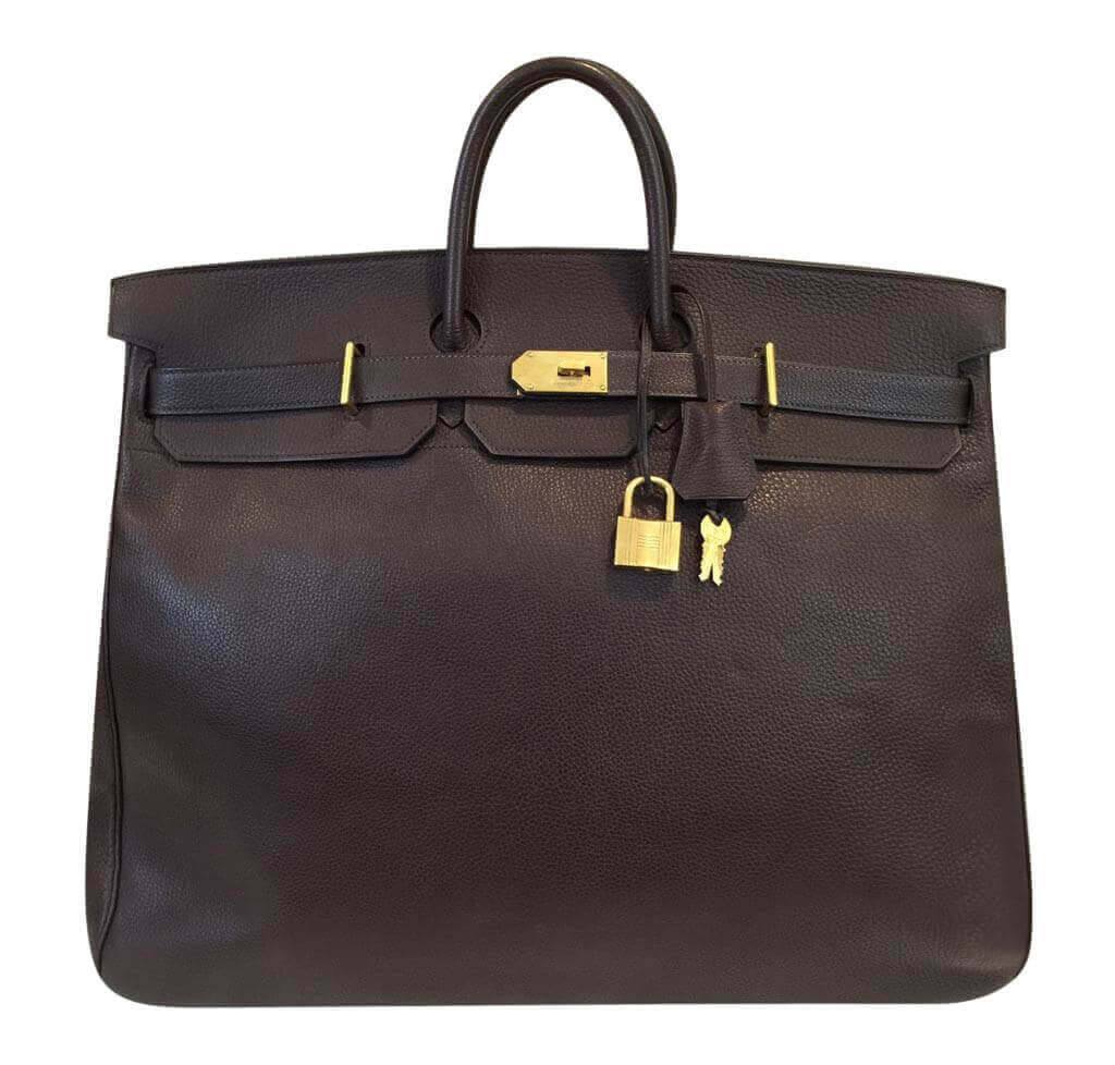 Hermès Birkin HAC 35 Brown Bag