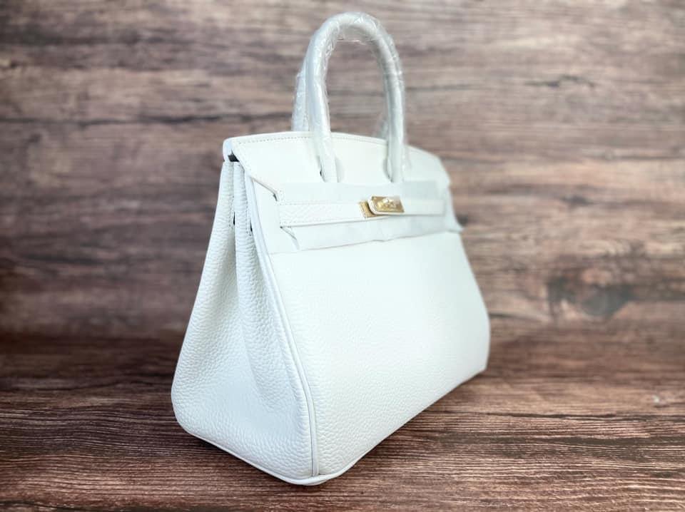 Hermes Birkin 25 Blanc White Epsom Palladium Hardware (SPECIAL)