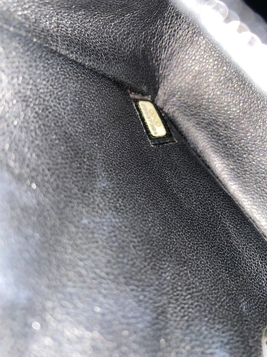 CHANEL Chanel Caviar Black Quilted Classic Flap Mini SHW