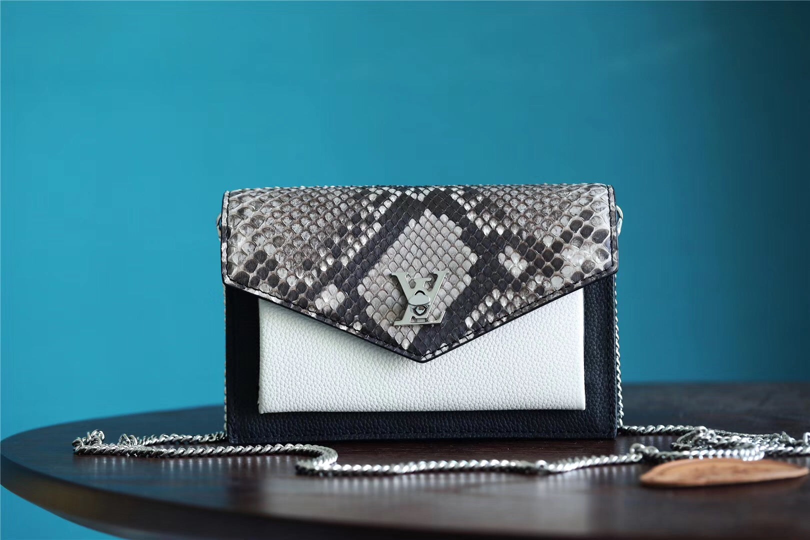 Louis Vuitton Mylockme Chain Pochette Bag
