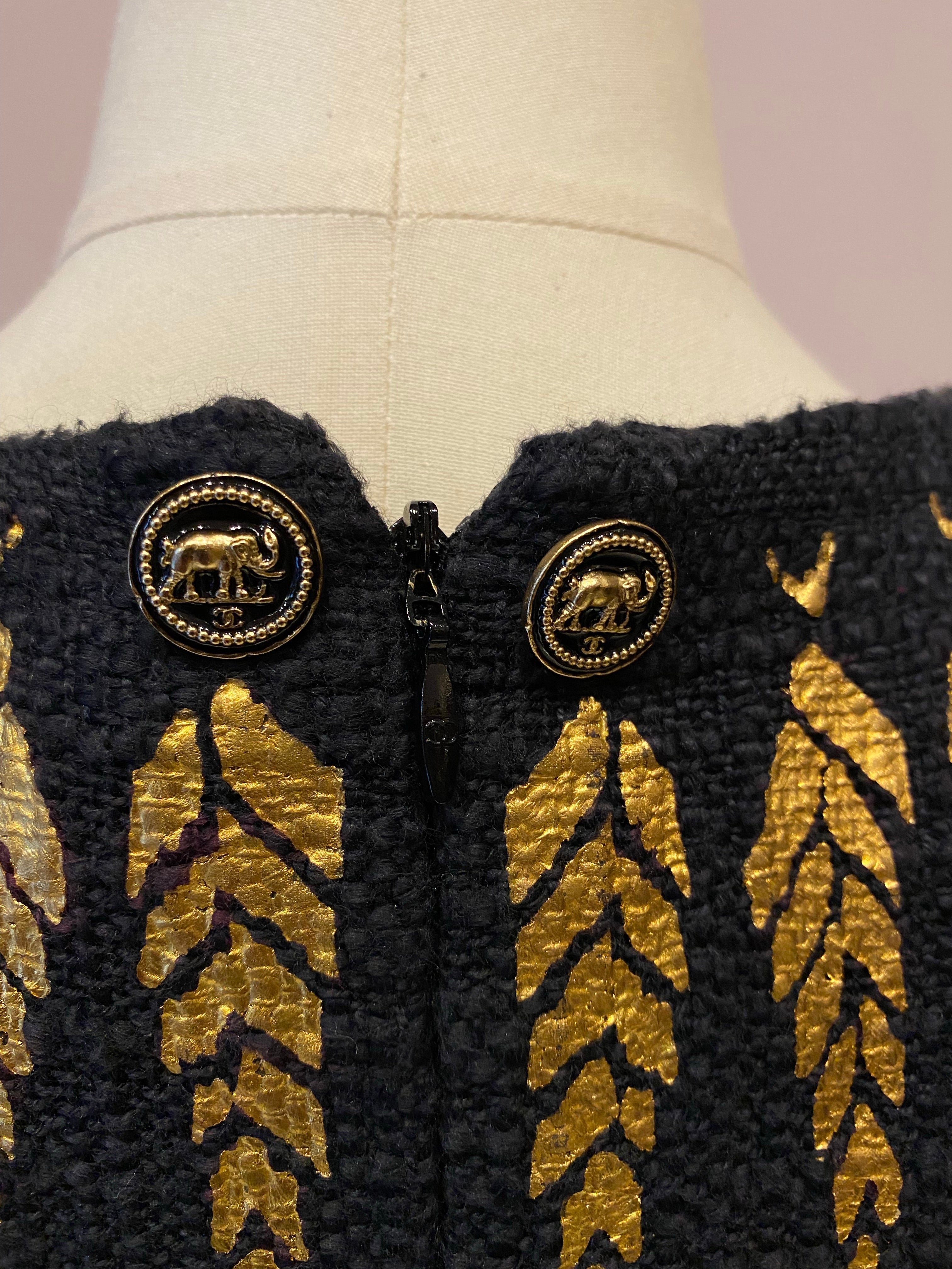Chanel dress - L - M��tiers d'Art Paris - Bombay 2011/12