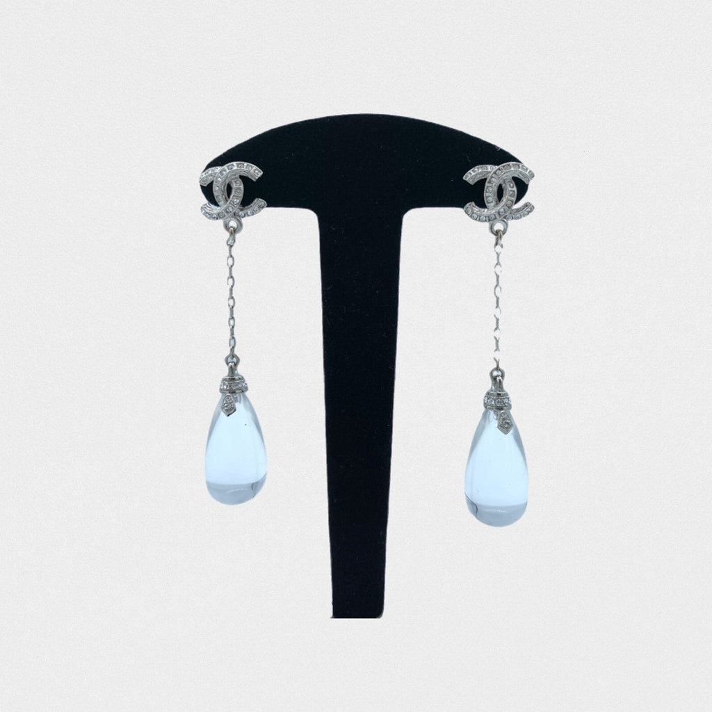 Chanel water drops pendant earrings - 2010s