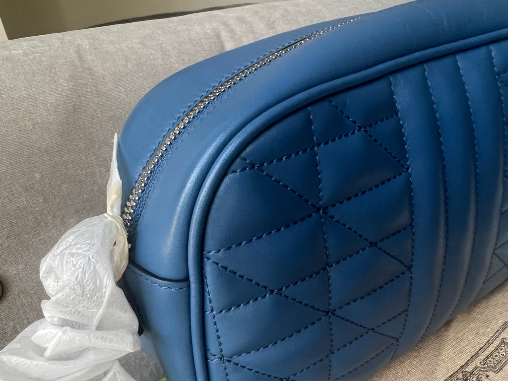 Gucci Aria GG Blue Marmont Small Shoulder Bag (RRP ��1250)