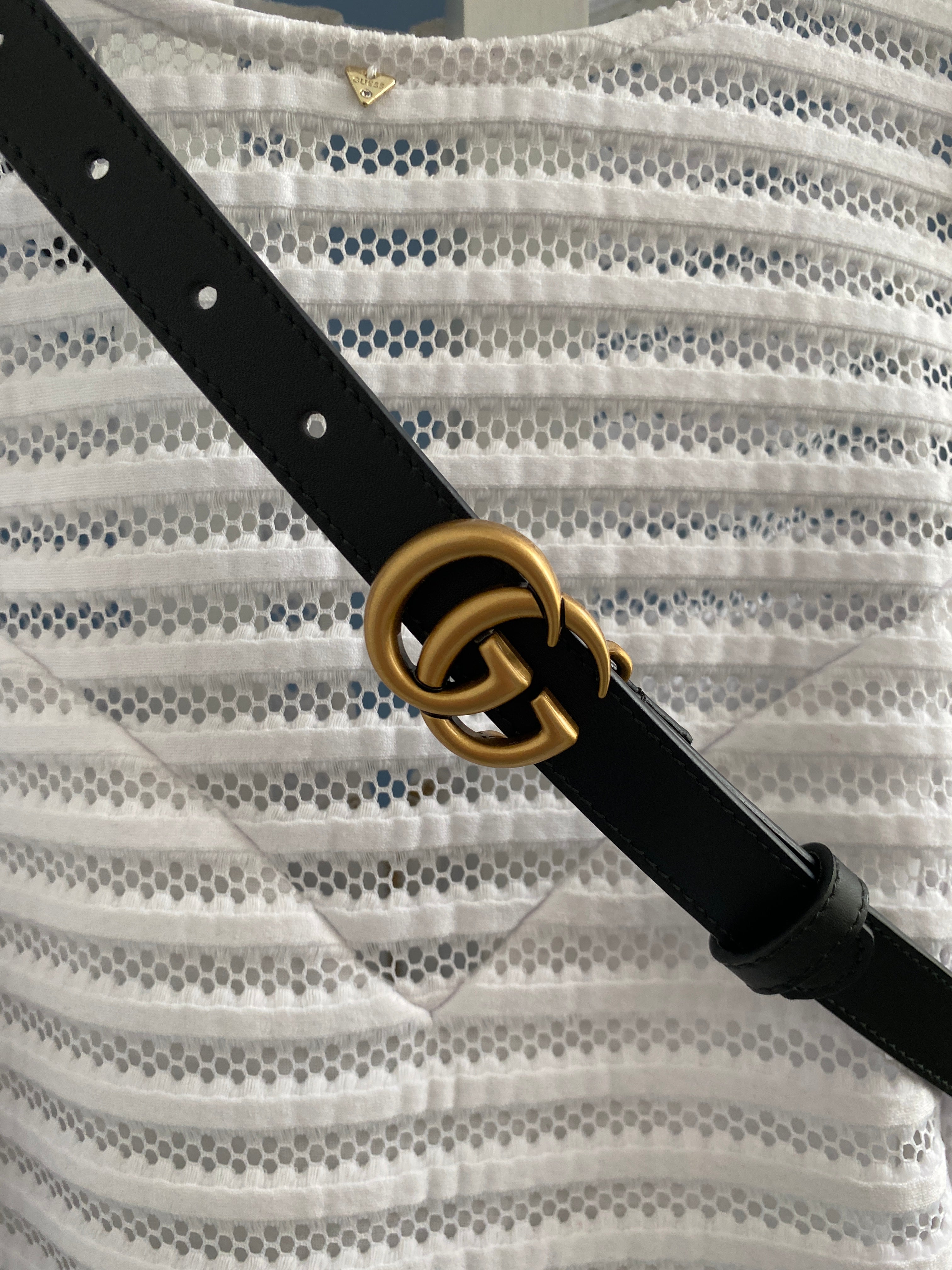 GUCCI GG LEDERGÜRTEL 2/80