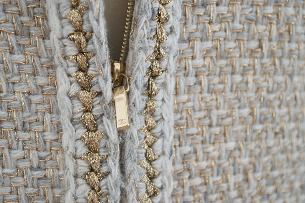 Chanel tweed long coat - M - M��tiers d'art Paris New York 2018-2019