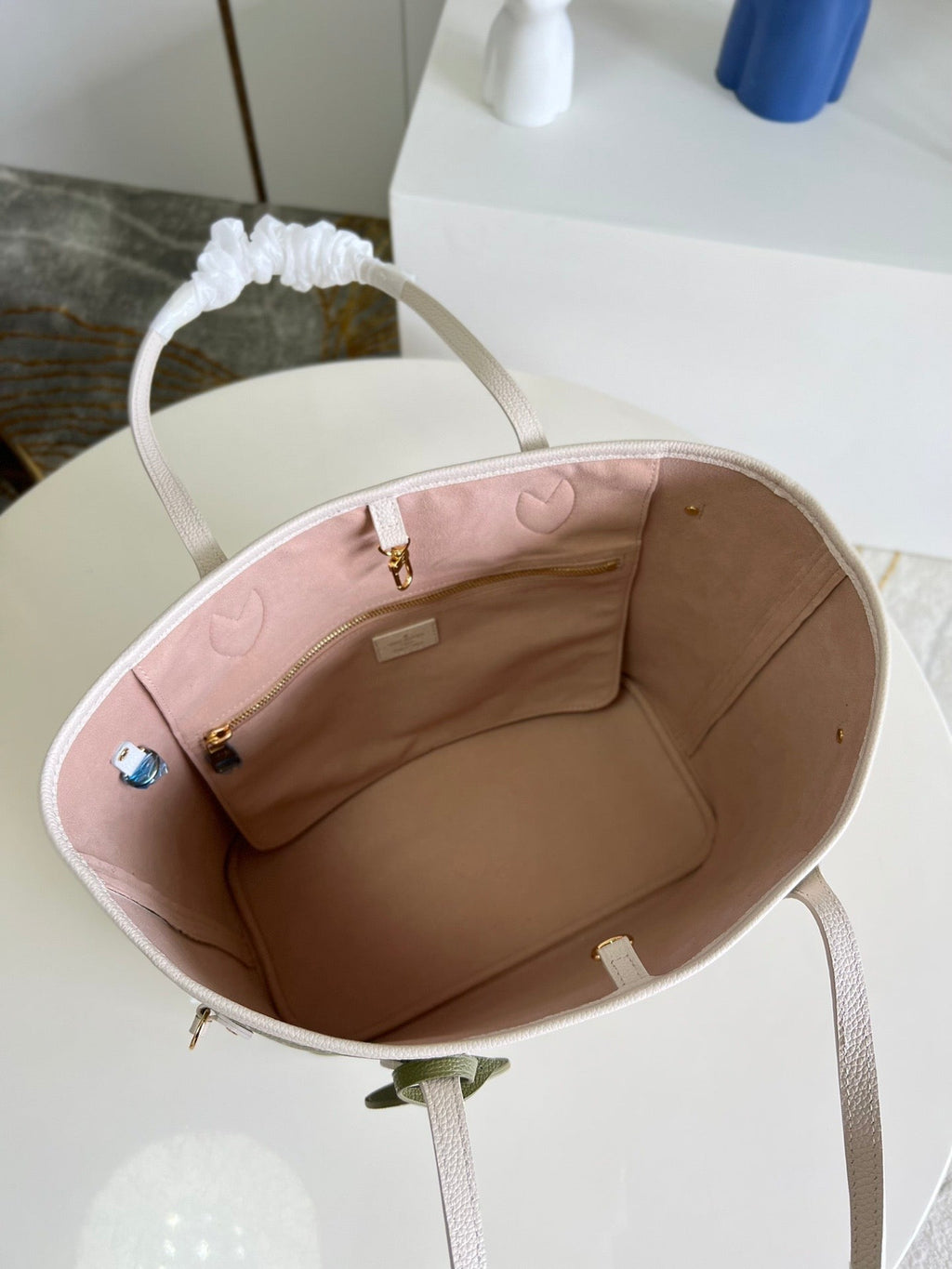Louis Vuitton Neverfull MM  Tote Bag Khaki Green