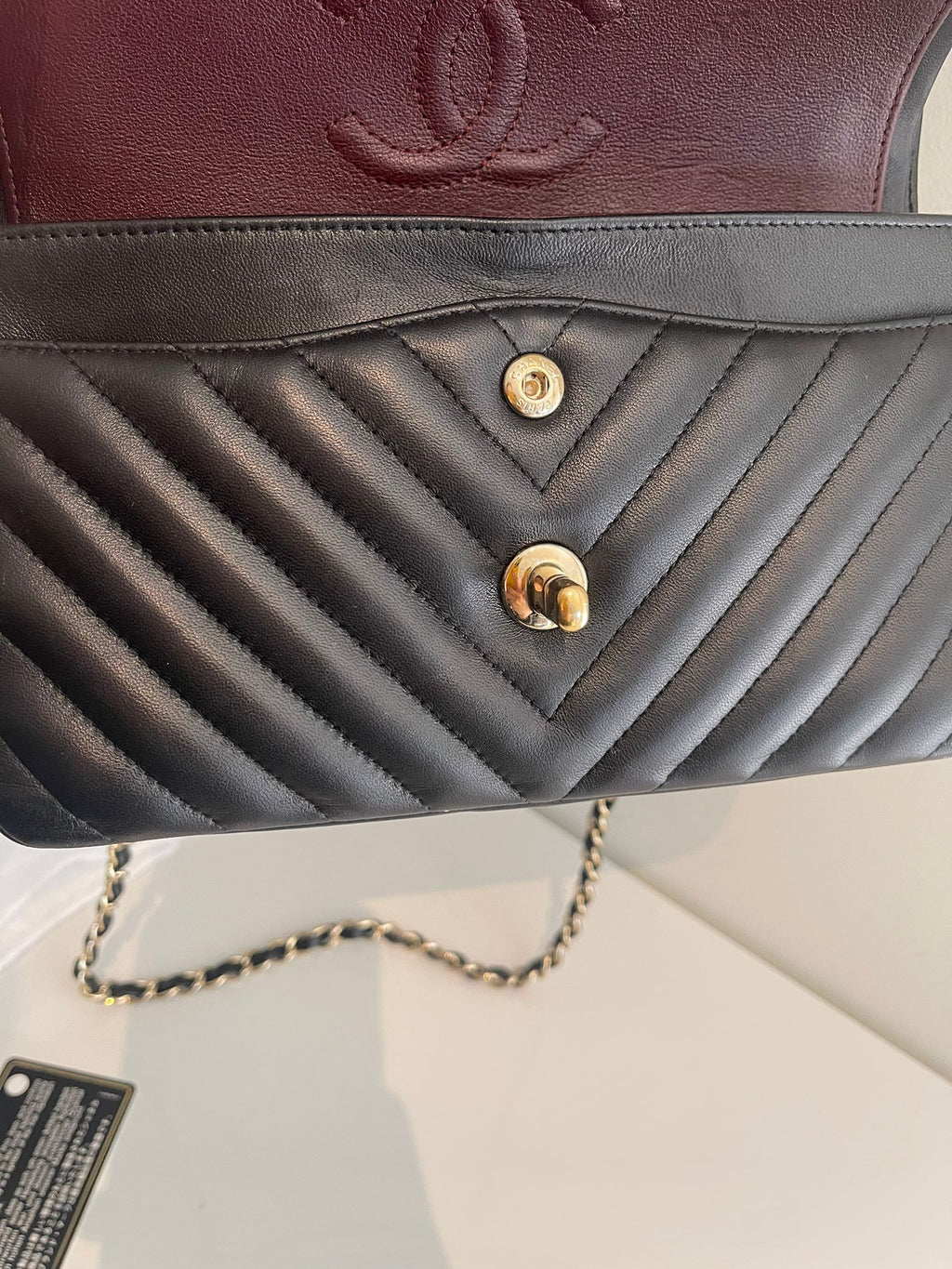 Chanel Classic Chevron Small Double Flap