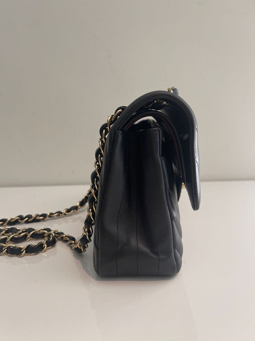Chanel Classic Chevron Small Double Flap